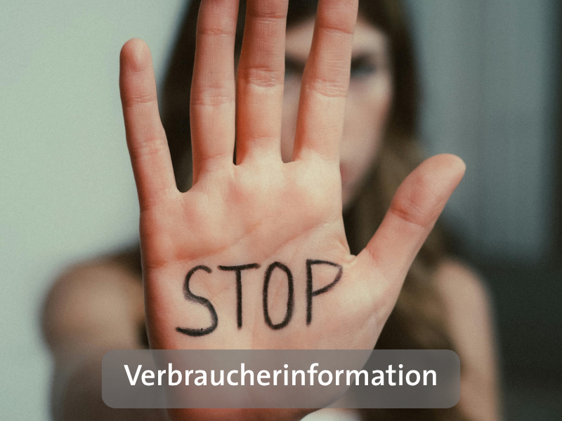 Titelbild Verbraucherinformation